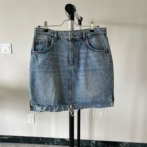 H&M Blue Denim Skirt